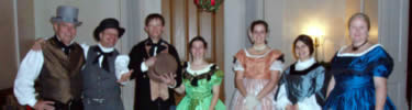 Christmas at Melrose: park staff photo